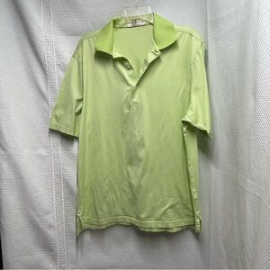 Fairway & Greene Green‎ Polo Shirt Soft Cotton Blend
